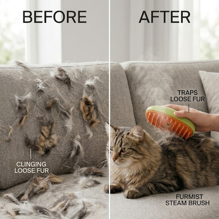 BUY ONE GET ONE FREE‼️FurMist™ Steam Pet Brush